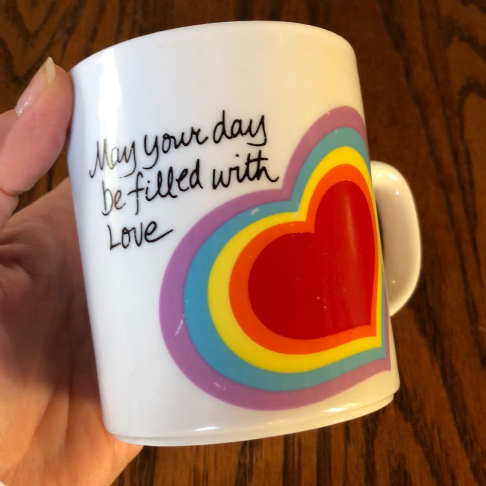 Vintage Love Mug Avon 1983